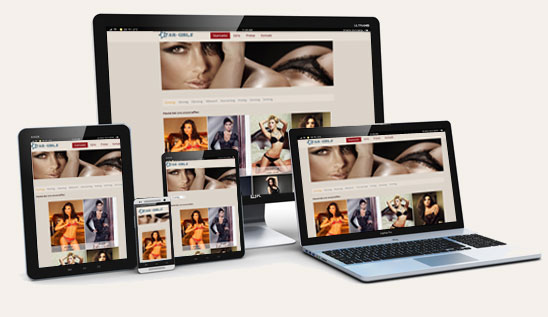Bildschirme Desktop, Tablet, Mobile